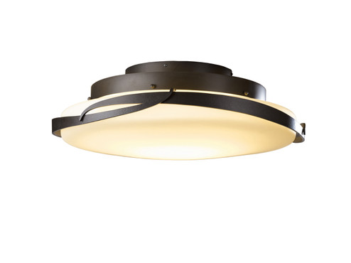 Flora LED Semi-Flush Mount in Dark Smoke (39|126742-LED-07-GG0437)