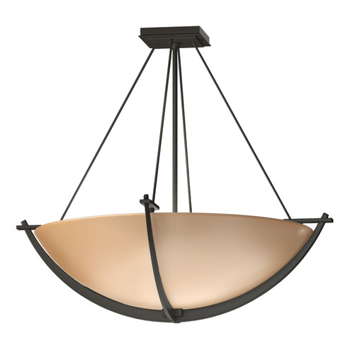 Compass Three Light Semi-Flush Mount in Dark Smoke (39|124560-SKT-07-SS0054)