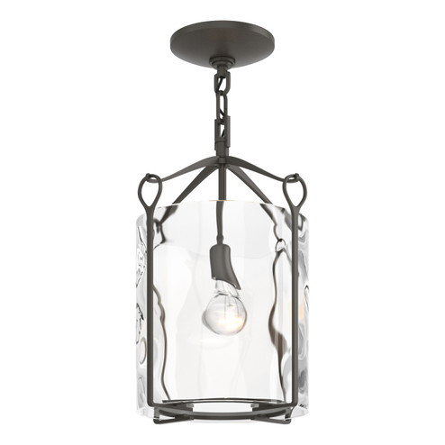 Bow One Light Semi-Flush Mount in Dark Smoke (39|121140-SKT-07-LL0137)