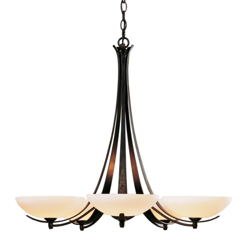 Aegis Five Light Chandelier in Natural Iron (39|101261-SKT-20-GG0123)