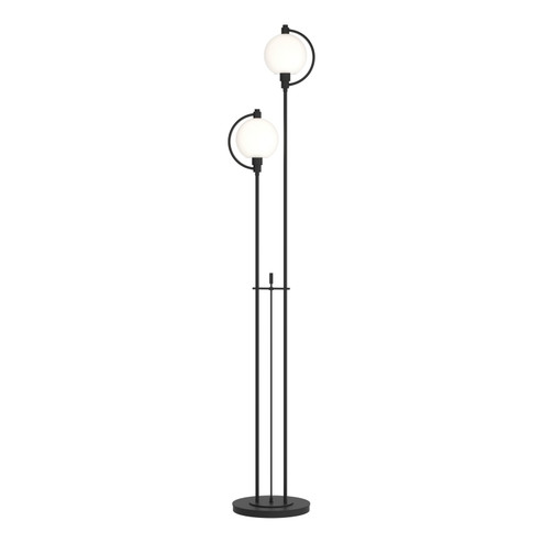 Pluto Two Light Floor Lamp in Black (39|242210-SKT-10-GG0436)