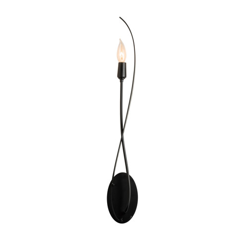 Willow One Light Wall Sconce in Black (39|209120-SKT-10)
