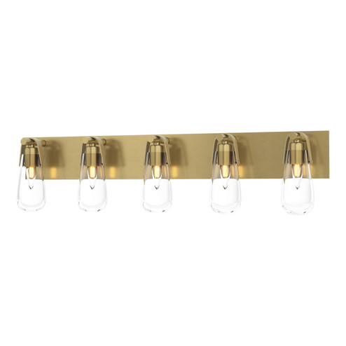 Eos Five Light Bath Sconce in Modern Brass (39|201333-SKT-86-ZM0718)