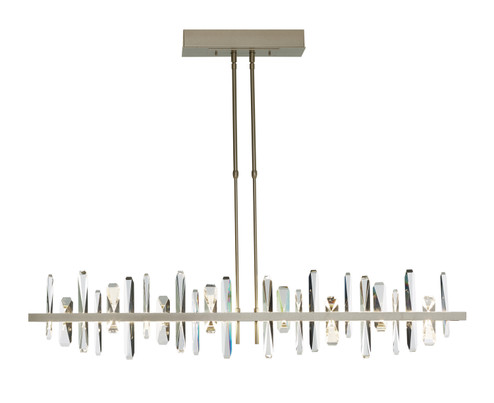 Solitude LED Pendant in Modern Brass (39|139738-LED-LONG-86-CR)
