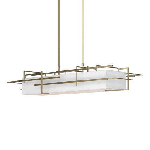 Etch Four Light Pendant in Modern Brass (39|136390-SKT-LONG-86-SF4298)