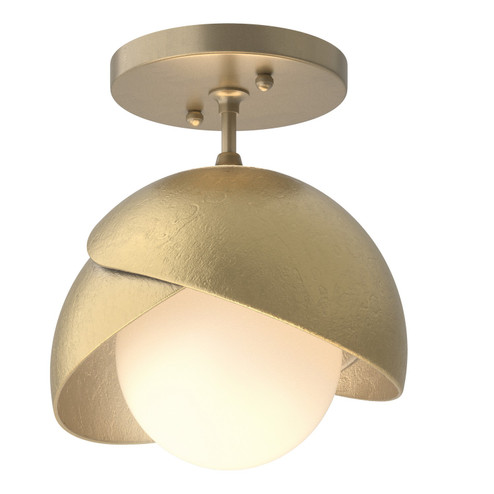Brooklyn One Light Semi-Flush Mount in Soft Gold (39|121377-SKT-84-86-GG0711)