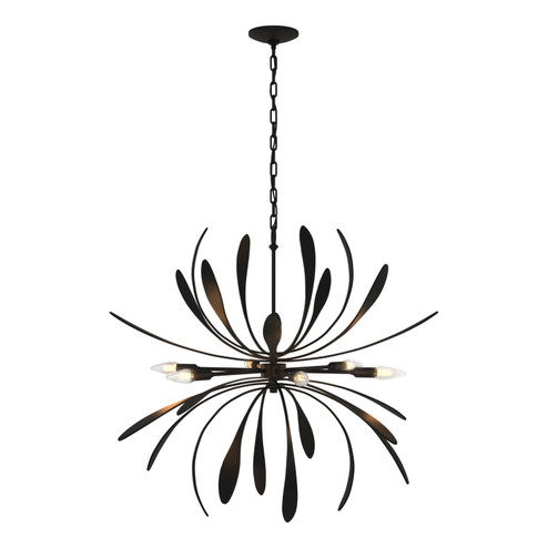 Dahlia Six Light Chandelier in Black (39|104350-SKT-10)