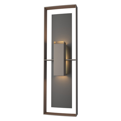 Shadow Box Two Light Outdoor Wall Sconce in Coastal Dark Smoke (39|302607-SKT-77-80-ZM0546)