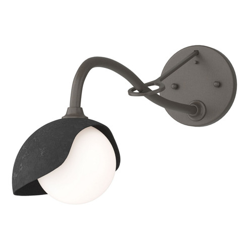 Brooklyn One Light Wall Sconce in Dark Smoke (39|201376-SKT-07-10-GG0711)