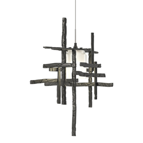 Tura One Light Mini Pendant in Black (39|161185-SKT-STND-10-YC0305)