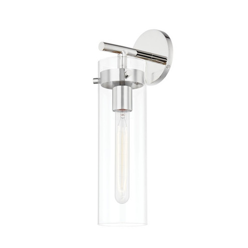 Haisley One Light Wall Sconce in Polished Nickel (428|H756101-PN)