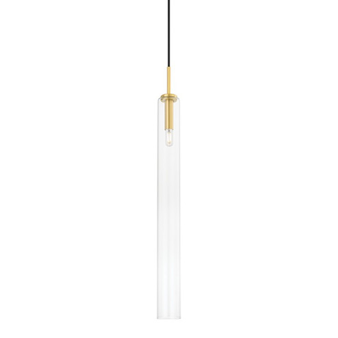 Nyah One Light Pendant in Aged Brass (428|H701701L-AGB)