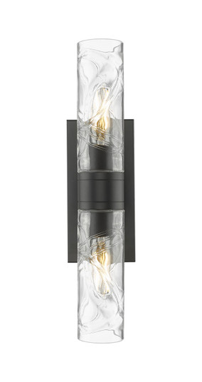 Downtown Urban LED Bath Vanity in Matte Black (405|617-2W-BK-G617-8DE)