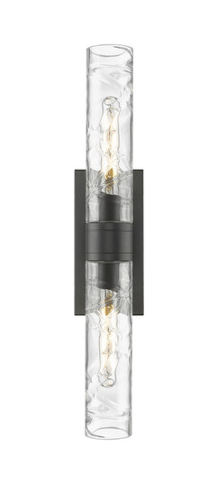 Downtown Urban LED Bath Vanity in Matte Black (405|617-2W-BK-G617-11DE)