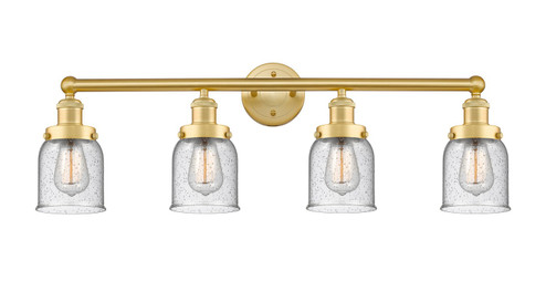 Edison Four Light Bath Vanity in Satin Gold (405|616-4W-SG-G54)
