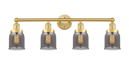 Edison Four Light Bath Vanity in Satin Gold (405|616-4W-SG-G53)