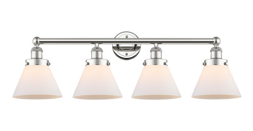 Edison Four Light Bath Vanity in Polished Nickel (405|616-4W-PN-G41)