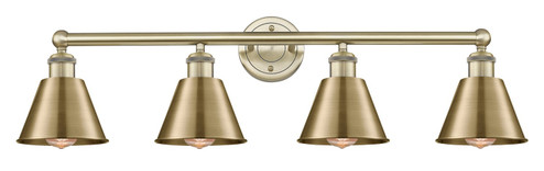 Edison Four Light Bath Vanity in Antique Brass (405|616-4W-AB-M8-AB)