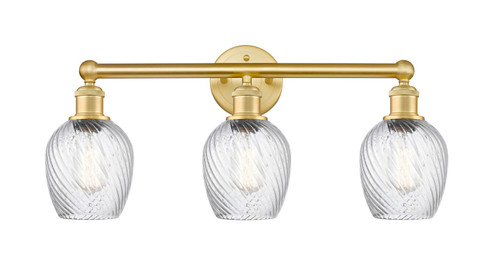 Edison Three Light Bath Vanity in Satin Gold (405|616-3W-SG-G292)
