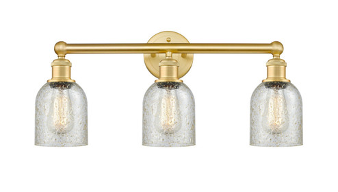 Edison Three Light Bath Vanity in Satin Gold (405|616-3W-SG-G259)