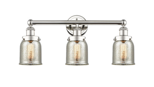 Edison Three Light Bath Vanity in Polished Nickel (405|616-3W-PN-G58)