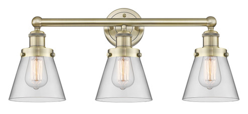 Edison Three Light Bath Vanity in Antique Brass (405|616-3W-AB-G62)