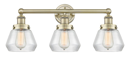 Edison Three Light Bath Vanity in Antique Brass (405|616-3W-AB-G172)
