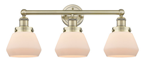 Edison Three Light Bath Vanity in Antique Brass (405|616-3W-AB-G171)