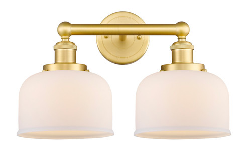 Edison Two Light Bath Vanity in Satin Gold (405|616-2W-SG-G71)