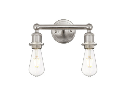 Edison Two Light Bath Vanity in Satin Gold (405|616-2W-SG)