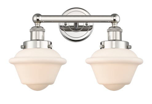 Edison Two Light Bath Vanity in Polished Nickel (405|616-2W-PN-G531)