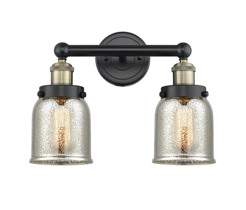 Edison Two Light Bath Vanity in Black Antique Brass (405|616-2W-BAB-G58)