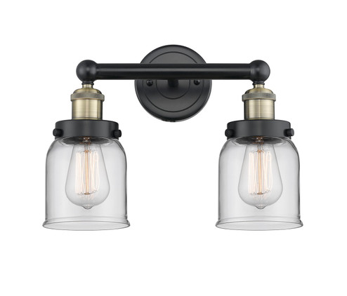 Edison Two Light Bath Vanity in Black Antique Brass (405|616-2W-BAB-G52)