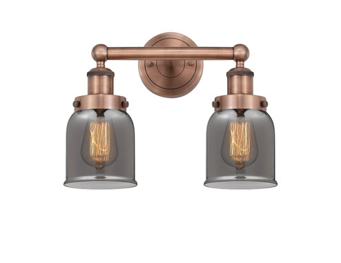 Edison Two Light Bath Vanity in Antique Copper (405|616-2W-AC-G53)