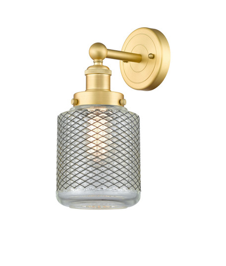 Edison One Light Wall Sconce in Satin Gold (405|616-1W-SG-G262)