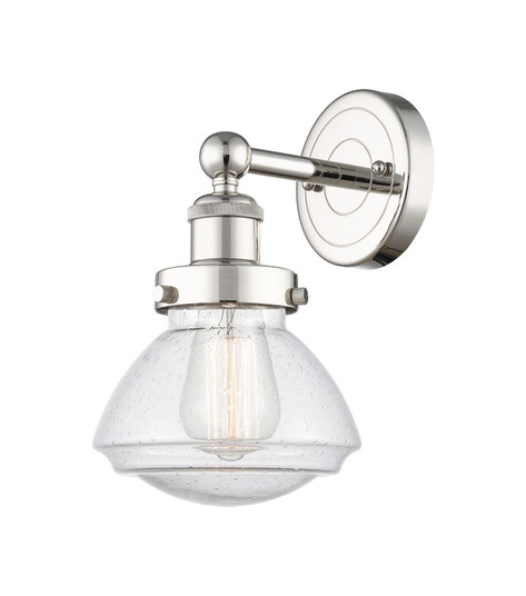 Edison One Light Wall Sconce in Polished Nickel (405|616-1W-PN-G324)