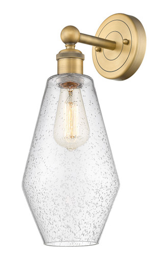 Edison One Light Wall Sconce in Brushed Brass (405|616-1W-BB-G654-7)