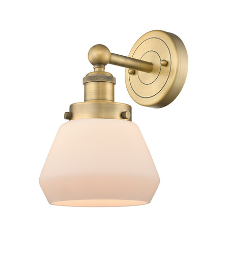 Edison One Light Wall Sconce in Brushed Brass (405|616-1W-BB-G171)