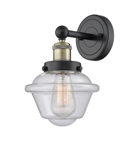 Edison One Light Wall Sconce in Black Antique Brass (405|616-1W-BAB-G534)