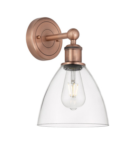 Edison One Light Wall Sconce in Antique Copper (405|616-1W-AC-GBD-752)