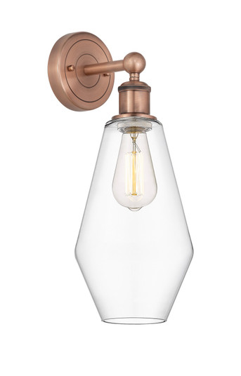 Edison One Light Wall Sconce in Antique Copper (405|616-1W-AC-G652-7)