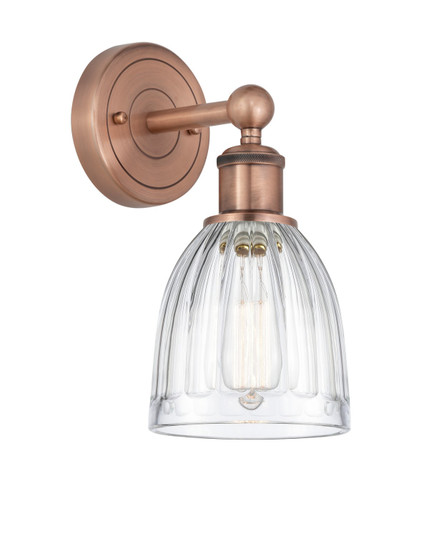 Edison One Light Wall Sconce in Antique Copper (405|616-1W-AC-G442)