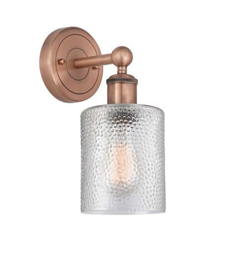 Edison One Light Wall Sconce in Antique Copper (405|616-1W-AC-G112)