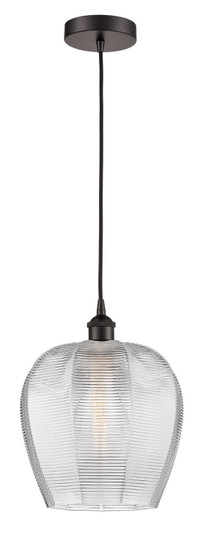 Edison One Light Mini Pendant in Black Antique Brass (405|616-1P-BAB-G461-12)
