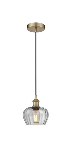 Edison One Light Mini Pendant in Antique Brass (405|616-1P-AB-G92)
