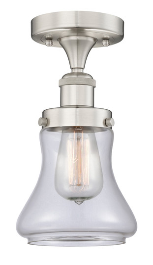 Edison One Light Semi-Flush Mount in Satin Gold (405|616-1F-SG-G192)