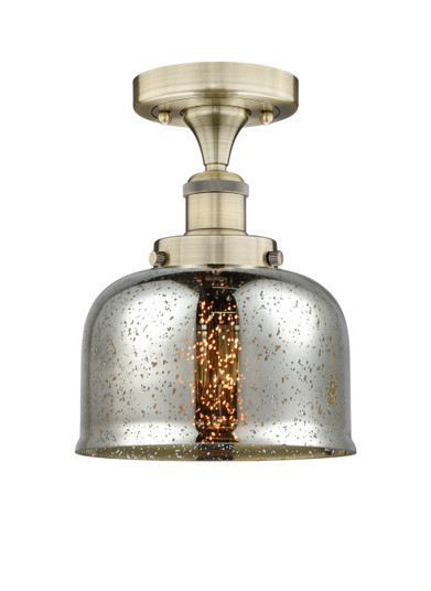 Edison One Light Semi-Flush Mount in Antique Brass (405|616-1F-AB-G78)