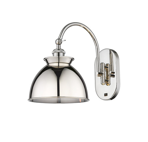 Ballston One Light Wall Sconce in Polished Nickel (405|518-1W-PN-M14-PN)