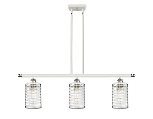 Downtown Urban LED Pendant in White Polished Chrome (405|516-3I-WPC-M18-PC)