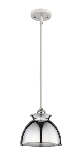 Ballston One Light Pendant in White Polished Chrome (405|516-1S-WPC-M14-PC)